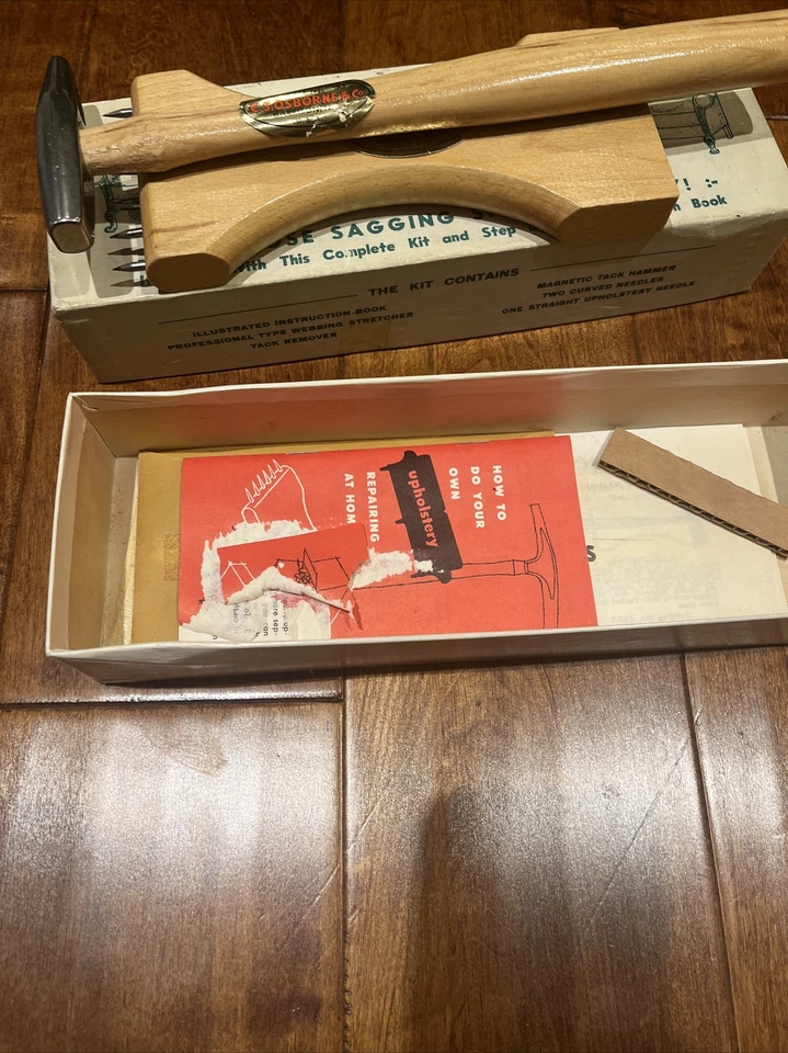 Vintage C.S. Kit de tapicería Osborne B-3 Foto 4 de 4