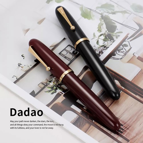 2025 Jinhao Dadao 9019 Fountain Pen F/0.5mm M/0.7mm EF/0.38mmSmooth Writing #op - Picture 3 of 12