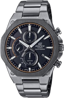CASIO EDIFICE EFS-S570YDC-1AJF Men Watch Sport Chronograph Sapphire Solar New
