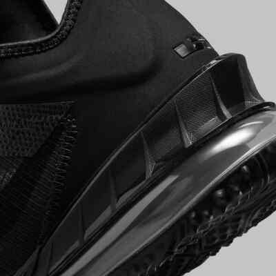 Nike LeBron James 18 Low Triple Black Zero Dark 23 CV7562  display picture 1