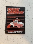 Countdown Action Figure Vintage Instruction Manual G1 Transformers Micromaster