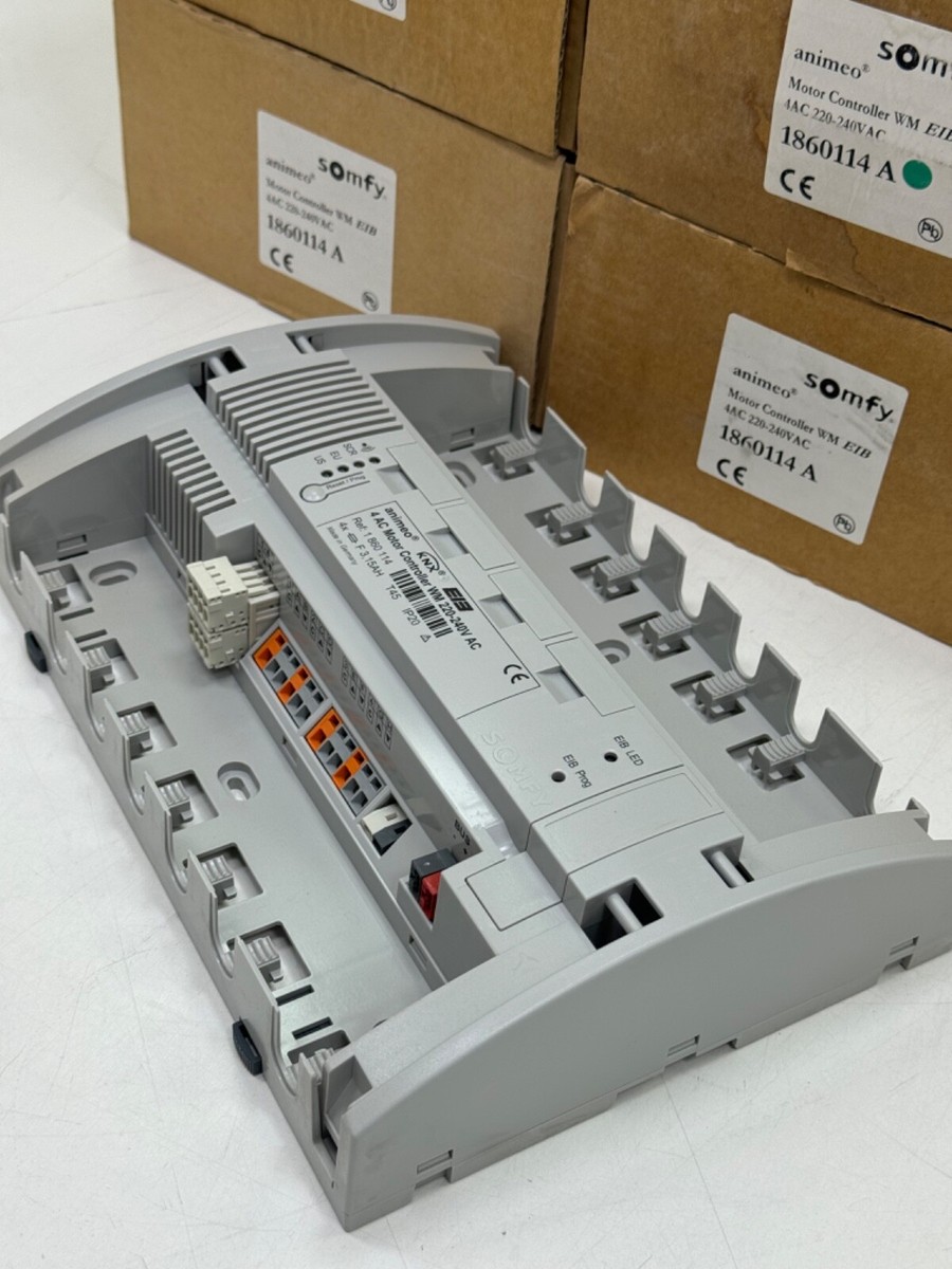 SOMFY 1860114 A ANIMEO KNX/EIB 4 AC MOTOR CONTROLLER WM/DRM 220-240VAC |  eBay