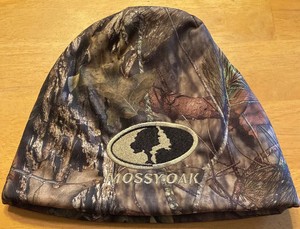 blaze orange fleece hat