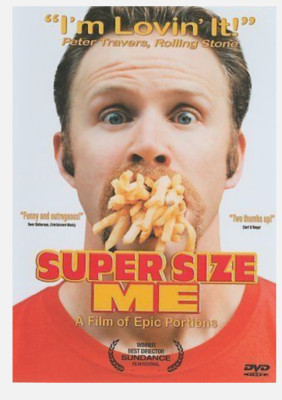 Super Size Me  A Film of Epic Portions  (DVD) NEW SEALED (D22)