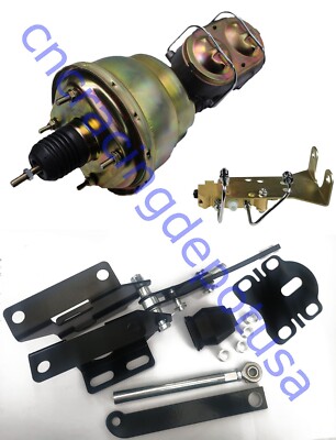 1961-72 Ford Fullsize Galaxie 8'' Dual Power Brake Booster Master Conversion Kit