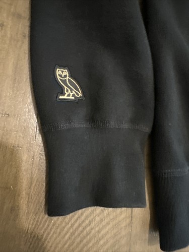 October's Very Own Takashi Murakami x OVO Flower Owl Black Hoodie Size Medium - Picture 8 of 18