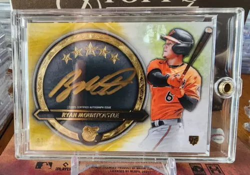 2021 Topps Five Star RYAN MOUNTCASTLE RC Rookie On-Card Gold Autograph #/10