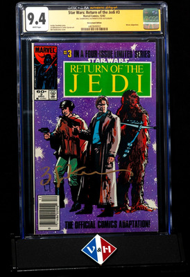 Star Wars: Return of the Jedi #3 ~ CGC 9.4 ~ signed Sienkiewicz