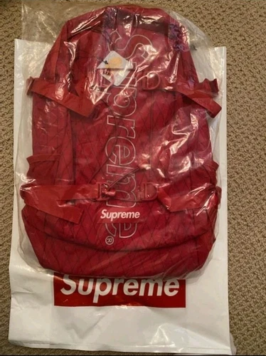 Sac à dos Supreme FW18 rouge