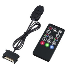 ARGB PC Fans Controller Kit with Remote for RGB Fans and Heat Sink 3 Pin