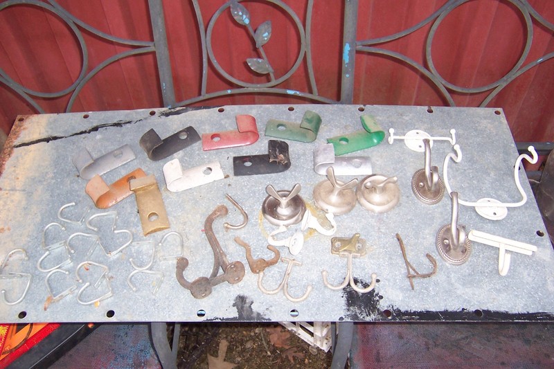 40 Pcs Storage Hooks, Garage, Utility, Tool, Lawn Garden, Wall, Outside