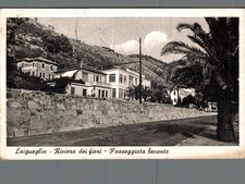 Savona Laigueglia Riviera dei Fiori promenade F. small shipped Franc. Asp.