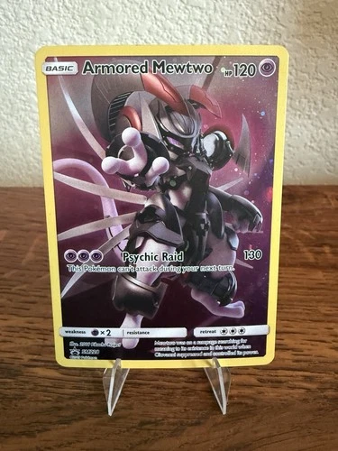 Pokémon TCG Armored Mewtwo SM228 Black Star Promo 2019 Full Art LP