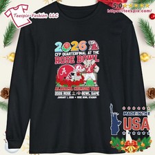 2026 CFP Quarterfinal At The Rose Bowl Crimson Tide Mascot Sweatshirt