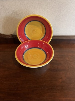 Royal Norfolk Mambo Set Of 2 Soup/Cereal Bowls