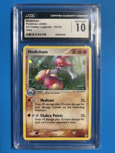 Medicham graded CGC 10 for sale on eBay