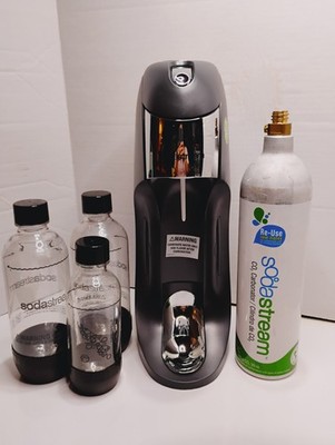 TUV NORD SODASTREAM A 200 MACHINE MA- 2415 w/ 3 Bottles, 12L, & 33Oz CO2 Tank. 