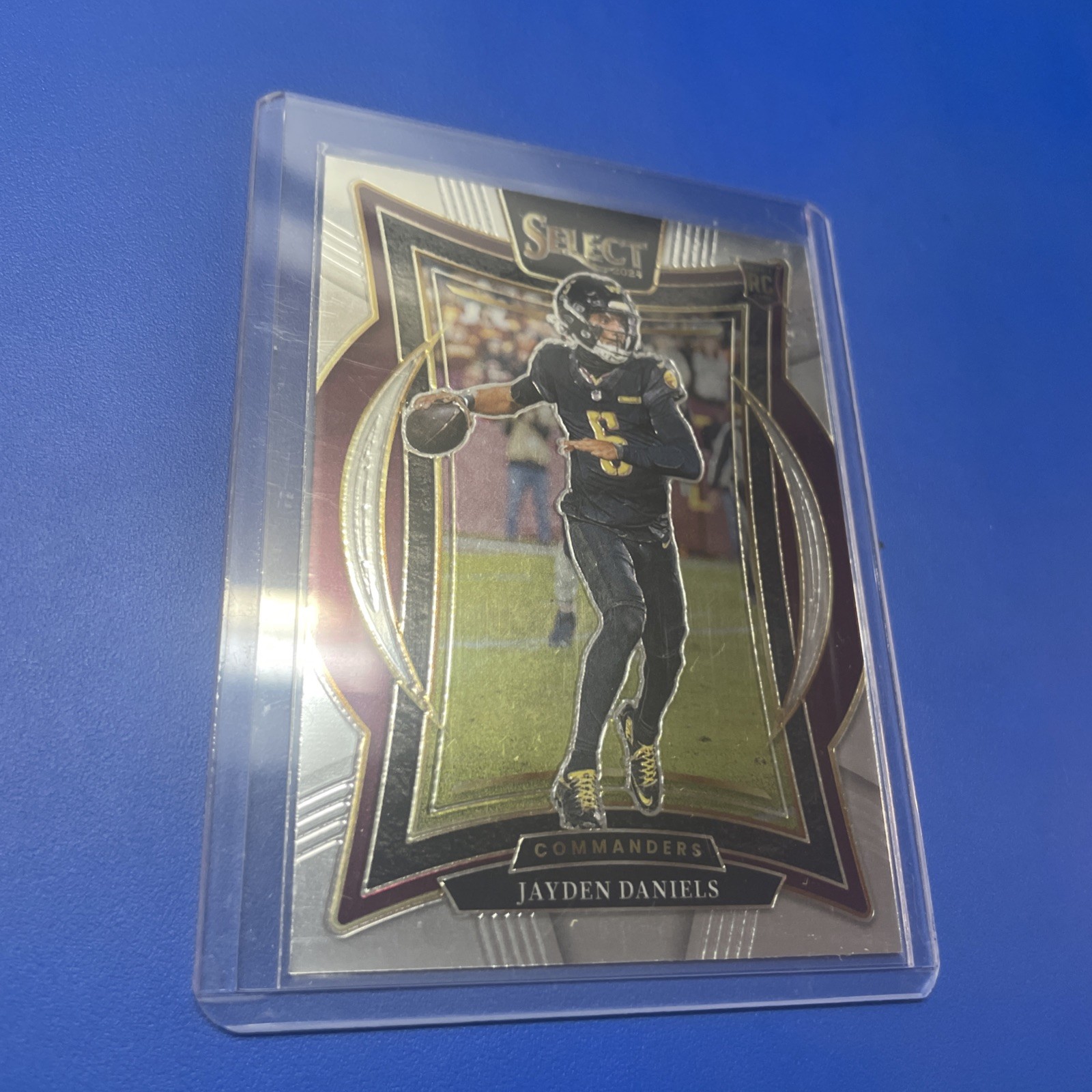 2024 Panini Select - Concourse Jayden Daniels #26 Silver Prizm (RC) Washington