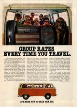 1978 VW / VOLKSWAGEN BUS ~ ORIGINAL PRINT AD