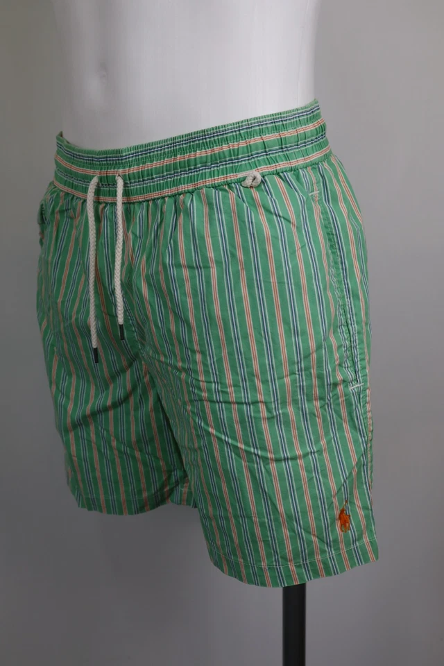 POLO RALPH LAUREN COSTUME PANTALONCINO MARE UOMO TG S MEN SEA SWIMSUIT VINTAGE - Immagine 2 di 4