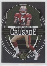 2006 Leaf Rookies & Stars Rookie Crusade Green /100 Brandon Williams #RC-14 s7f