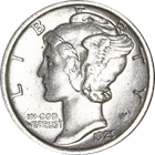 1925-P Mercury Dime