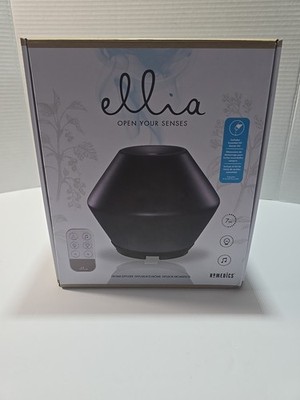 New Ellia Escape Ultrasonic Essential Oil Diffuser + Kit Changes Color W/ Remote