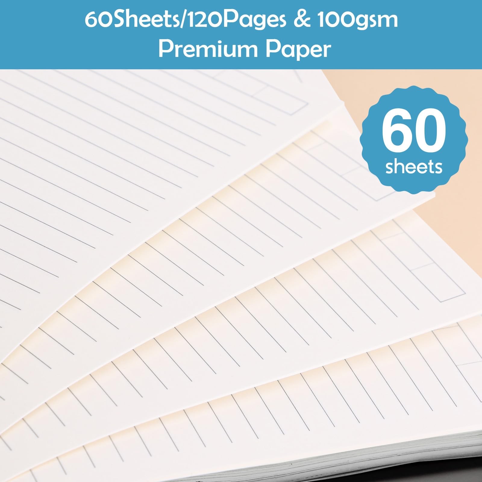 Carnet de notes A5 personnalisable rechargeable discbound papier 100g - 3