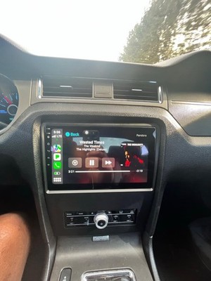 For 2010-2014 Ford Mustang Apple Carplay Car Radio Android 13 Navi GPS Player