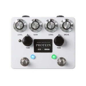 Browne Amplification Protein V4 Overdrive Pedal (White)