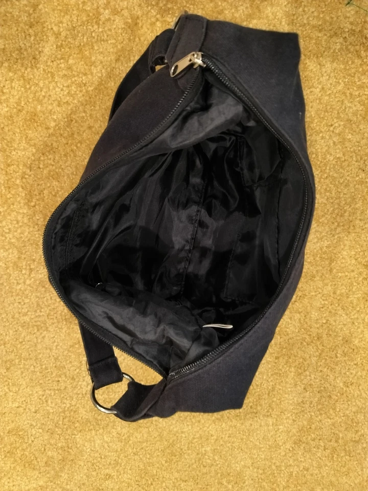 Miami Dolphins NFL Purse Women Black With Miami Dolphin Logo Item #2412 - Image 4 of 4