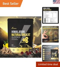 Pure Himalayan Shilajit Gummies - 60 Gummies - Natural 