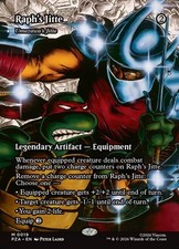 PRESALE Umezawa's Jitte "Raph's Jitte" - Extended Art PZA NM MTG