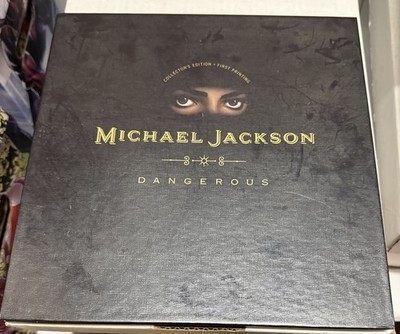 Michael Jackson Dangerous CD  Collectors Edition First Printing Pop Up Book