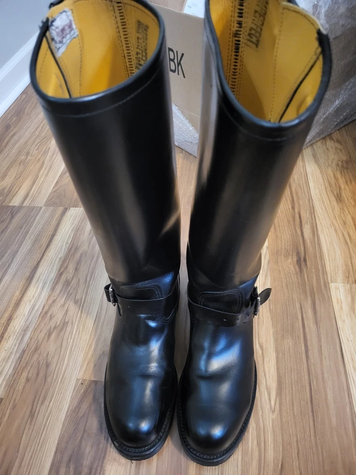 Chippewa Law Enforcement Police Sheriff Motorcycle Leather Boots #71418 - Image 3 of 4