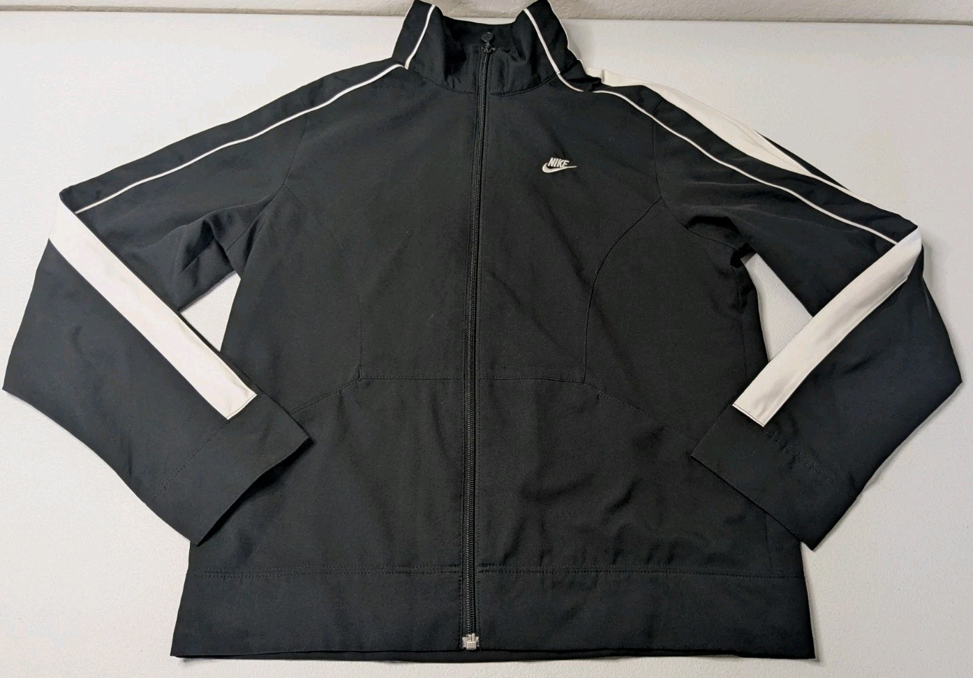 SACAI X NIKE Nike Track Jacket Ragazzo M 8 10 Nero Full Zip Manica Lunga