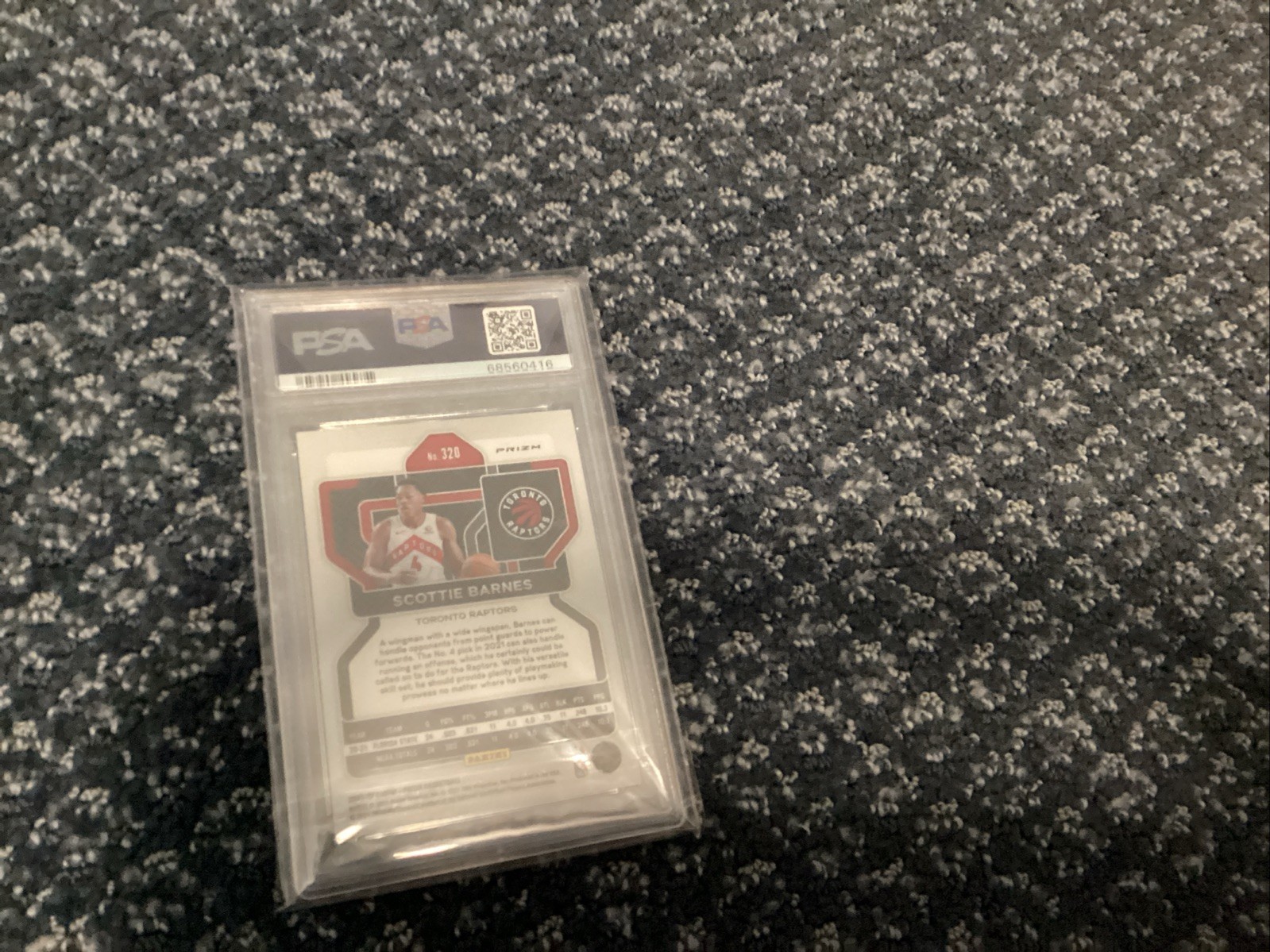 Psa10 Prizm Rc Scottie Barnes Ice #320 view 2