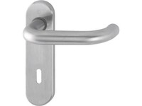 Hoppe 3306339 Kurzschildgarnitur Paris E138Z/353K Edelstahl F69 Ob Abgerundet Dr