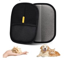 Pet Hair Removal Gloves Brush, Reusable Cat Dog Electrostatic Hair Remover