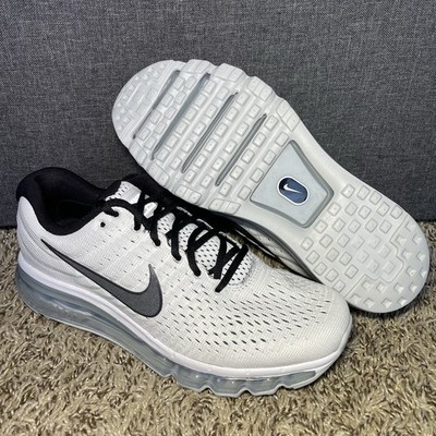 Nike Air Max 2017 Mens Size 7/Womens 8.5 White Pure Platinum Shoes