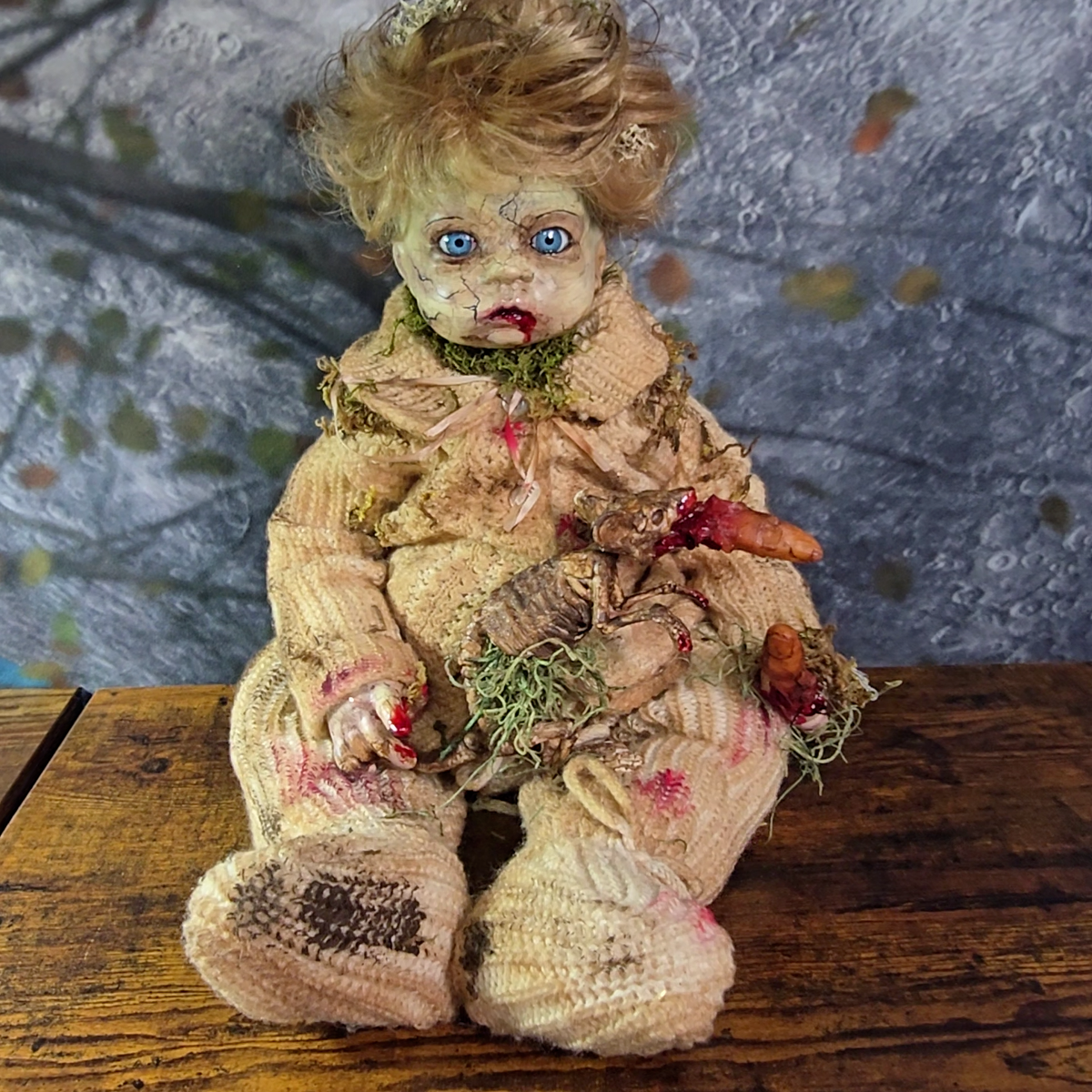 OOAK Gothic Creepy Horror Dolls Boy 21