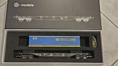 B Models 54.412 Ho Porte Contenaire Gts Cz Interbulk alberti santi Neuf Ls. ROCO - Photo 1/3