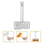 Clear Glass Wine Decanter Wine Dispenser Hammer Shaped Wine Bottle Whiskey