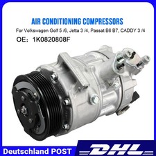 1K0820808F Für VW Golf5 Jetta Passat B6 Seat Caddy Kompressor Klimakompressor