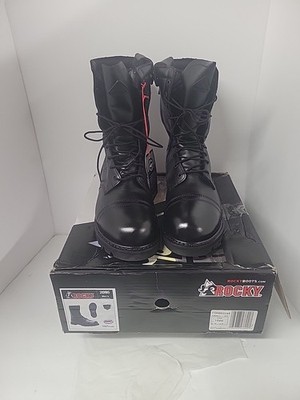 Rocky Side Zip Jump Boots 2095 Size Mens 10 Wide New In Box With Tags