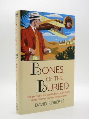 Bones of the Buried *SIGNIERT* DAVID ROBERTS 2001 1.Auflage Krimi