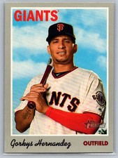 Gorkys Hernandez 2019 Topps Heritage San Francisco Giants 58