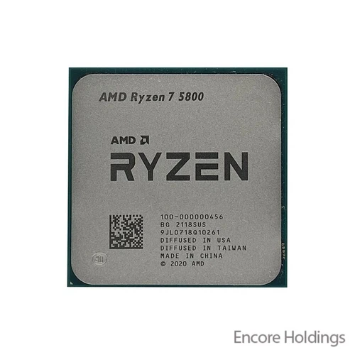 AMD AMD Ryzen 7 5800 Desktop Processor - 8 Cores - 3.4 GHz - 32 100-000000456