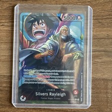 Silvers Rayleigh Alt Art Leader OP12-001 Legacy of the Master One Piece TCG