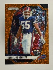 2024 Panini Prizm Cornelius Bennett #36 Orange Prizm